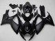 Carénages Moto Suzuki GSXR 600/750 2006-2007 - Noir Mat Noir Brillant