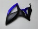 Carénages Moto Suzuki GSXR 600/750 2006-2007 - Bleu Noir Mat