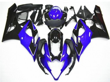 Kits Carénage Moto Suzuki GSXR 1000 2005-2006 - Bleu Noir