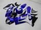 Carénages Moto Suzuki GSXR 1000 2007-2008 - Blanc Bleu Noir No Décalque