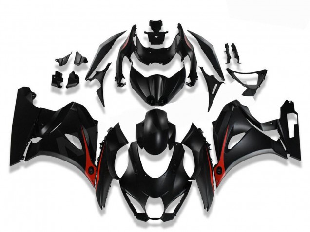 Carénages Moto Suzuki GSXR 1000 2017-2024 - Noir Rouge