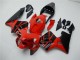 Carénages Moto Honda CBR600RR 2003-2004 - Rouge Noir Brillant OEM Style