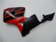 Carénages Moto Honda CBR600RR 2003-2004 - Rouge Noir Brillant OEM Style