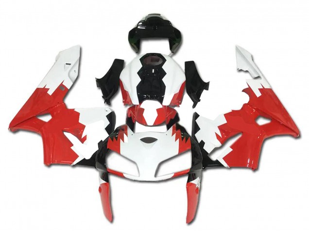 Kits Carénage Moto ABS Honda CBR600RR 2005-2006 - Blanc Rouge Noir