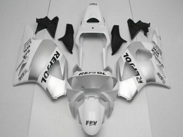 Carénages Moto Honda CBR900RR 954RR 2002-2003 - Blanc Argent Noir Repsol