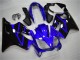 Kits Carénage Moto Honda CBR600 F4i 2004-2007 - Bleu Noir Brillant