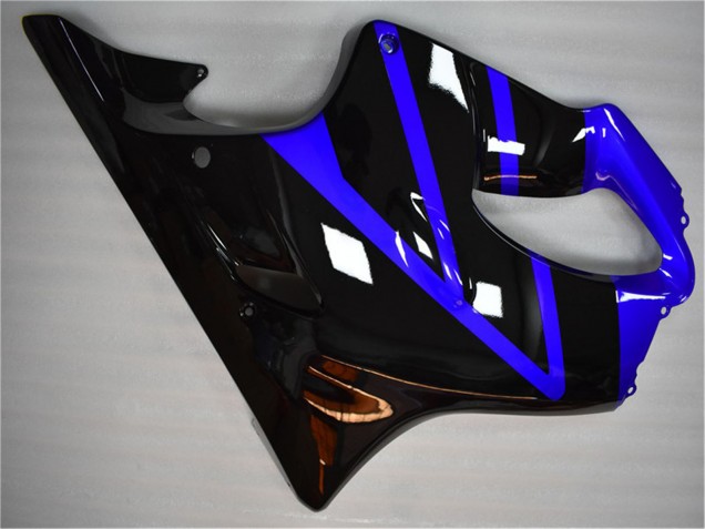 Kits Carénage Moto Honda CBR600 F4i 2004-2007 - Bleu Noir Brillant