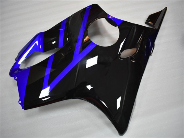 Kits Carénage Moto Honda CBR600 F4i 2004-2007 - Bleu Noir Brillant