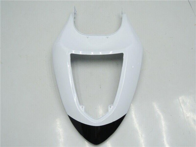 Carénages Moto Kawasaki ZX6R 2005-2006 - Blanc Noir Brillant