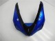 Kits Carénage Moto Kawasaki ZX6R 2005-2006 - Bleu Noir Brillant