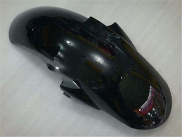 Carénages Moto Yamaha YZF R6 2003-2004 - Noir Brillant Noir Mat Rouge Décalque