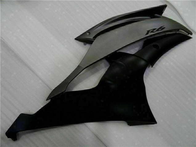 Carénage Moto Yamaha YZF R6 2008-2016 - Noir Mat