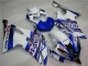 Carénages Moto Yamaha YZF R6 2008-2016 - Blanc Bleu Rouge Sterilgarda Volvo Fimer Yamalube