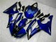 Carénages Moto Yamaha YZF R6 2008-2016 - Bleu Blanc