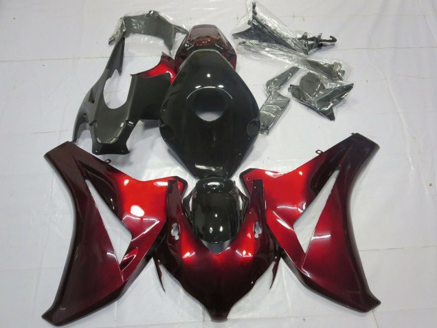 Carénages Moto Honda CBR1000RR 2008-2011 - Bonbon Rouge Noir