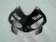 Carénages Moto Honda CBR600RR 2003-2004 - Noir Brillant Blanc West Mobil
