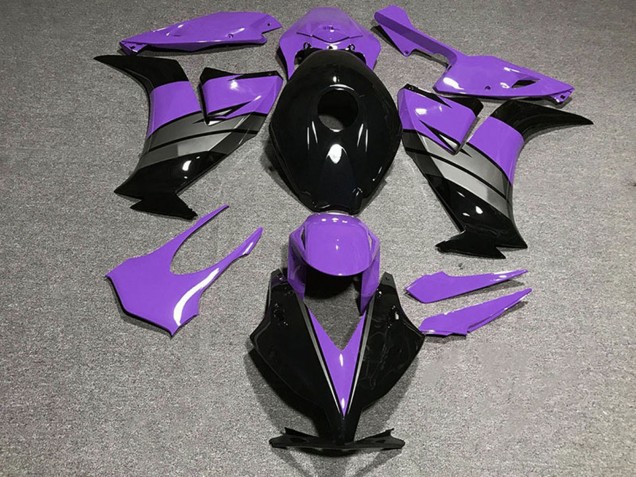 Carénages Moto Honda CBR1000RR 2012-2016 - Violet Gris Noir Brillant