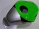 Carénage Moto Honda CBR600RR 2003-2004 - Argent Vert Noir Brillant