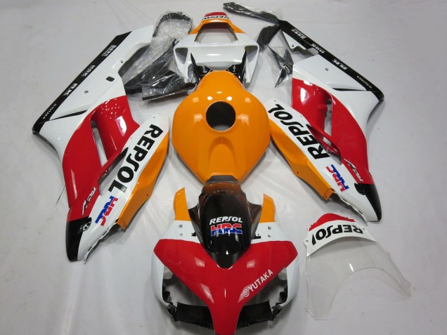Carénage Moto Honda CBR1000RR 2004-2005 - Blanc Orange Rouge Noir Brillant Repsol HRC