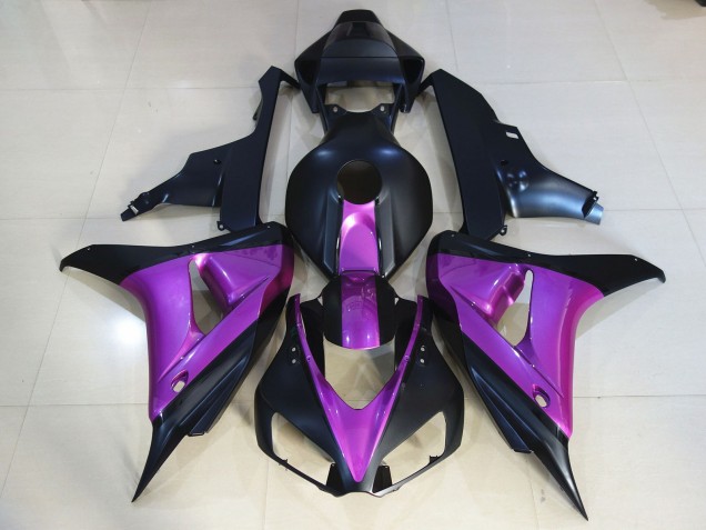 Carénages Moto Honda CBR1000RR 2006-2007 - Violet Bleu Mat Foncé