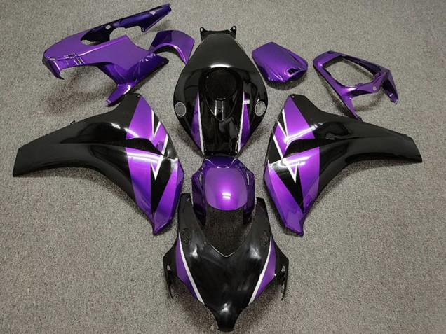 Carénages Moto Honda CBR1000RR 2008-2011 - Violet Noir Brillant