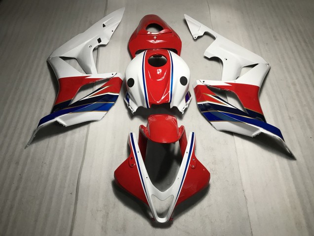 Carénages Moto Honda CBR600RR 2007-2008 - Blanc Rouge Bleu Foncé Noir OEM Style