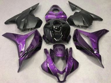 Carénages Moto Honda CBR600RR 2009-2012 - Violet Noir Brillant OEM Style