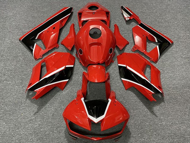 Carénages Moto Honda CBR600RR 2013-2023 - Rouge Noir Blanc Jaune