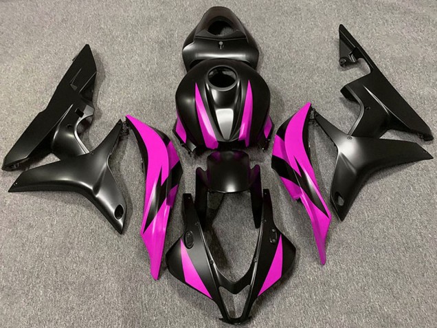Carénage Moto Honda CBR600RR 2007-2008 - Rose Noir Mat