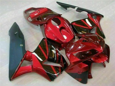 Kits Carénage Moto ABS Honda CBR600RR 2005-2006 - Rouge Noir