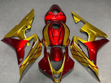 Carénages Moto Honda CBR600RR 2007-2008 - Or Rouge
