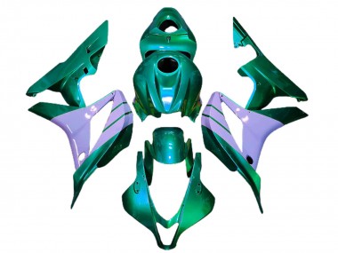 Carénages Moto Honda CBR600RR 2007-2008 - Turquoise Vert Milky Violet