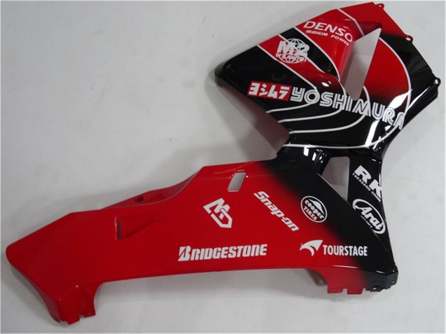 Kit Carénages Moto Honda CBR600RR 2005-2006 - Rouge Noir