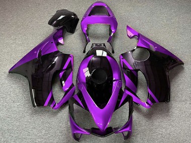 Carénages Moto Honda CBR600 F4i 2001-2003 - Violet Noir Brillant