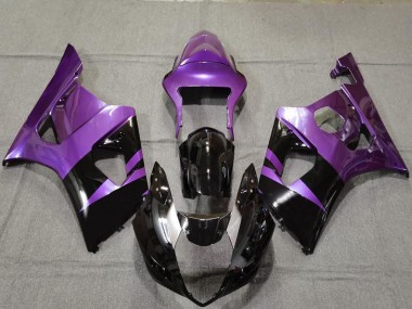 Carénages Moto Suzuki GSXR 1000 2003-2004 - Violet Noir Brillant