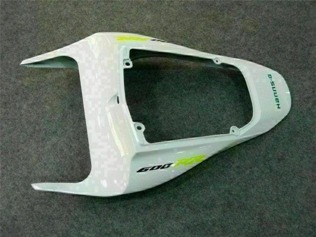 Carénage Moto Honda CBR600RR 2007-2008 - Blanc Vert Noir Brillant Hannspree