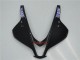 Carénages Moto Honda CBR600RR 2007-2008 - Noir Mat Argent Gris Repsol