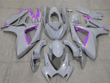 Carénages Moto Suzuki GSXR 600 / GSXR 750 2006-2007 - Nardo Gris Violet