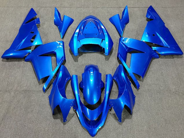 Carénages Moto Kawasaki ZX10R 2004-2005 - Brillant Bleu Perle