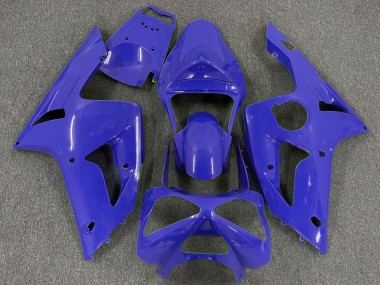 Carénages Moto Kawasaki ZX6R 2003-2004 - Bleu