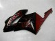 Carénages Moto Honda CBR1000RR 2004-2005 - Noir Brillant Rouge Flamme