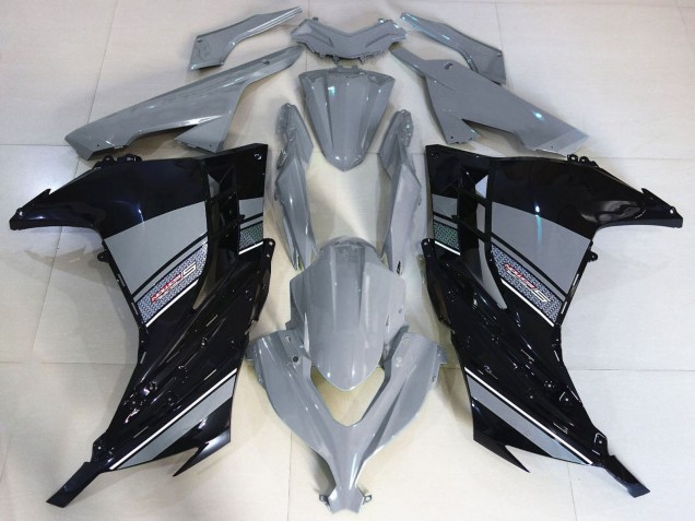Carénages Moto Kawasaki Ninja 300 2013-2024 - Nardo Gris Noir