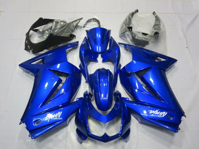 Carénages Moto Kawasaki Ninja 250 2008-2012 - Bleu Blanc Ninja