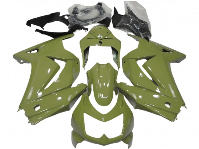 Carénages Moto Kawasaki Ninja 250 2008-2012 - Vert Olive