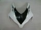 Kits Carénages Moto Honda CBR1000RR 2008-2011 - Blanc Noir Brillant
