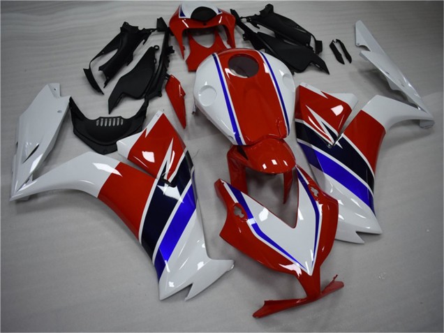 Kits Carénage Moto ABS Honda CBR1000RR 2012-2016 - Blanc Rouge Bleu