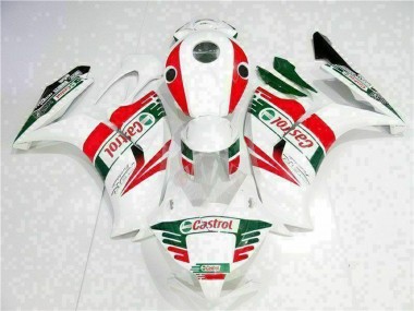 Carénage Moto Honda CBR1000RR 2012-2016 - Blanc Rouge Vert Castrol