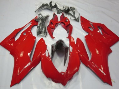 Carénages Moto Ducati 1199 2011-2014 - Rouge