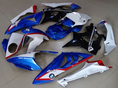 Carénages Moto BMW S1000RR 2009-2014 - Blanc Rouge Bleu Noir Brillant