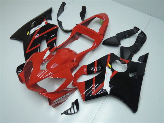 Kits Carénage Moto ABS Honda CBR600 F4i 2001-2003 - Rouge Noir Brillant